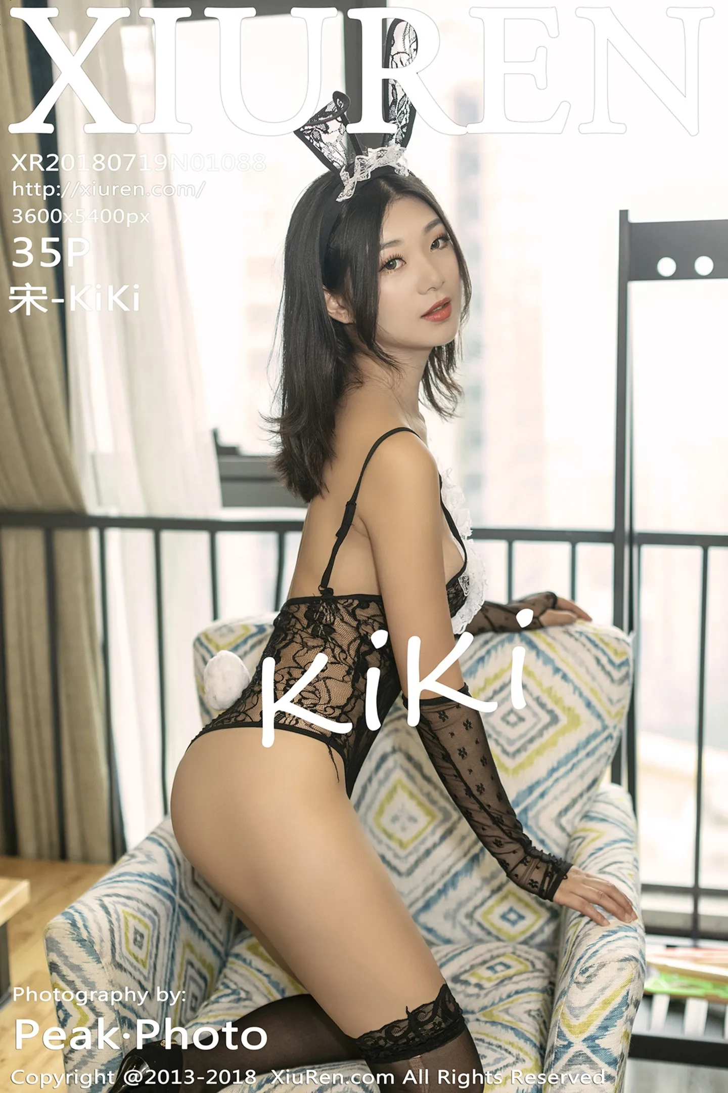 [XiuRen秀人网]No.1088_女神宋-KiKi黑色蕾丝兔女郎+性感女仆装秀完美身材诱惑写真35P-秀人网 - XiuRen.Pro